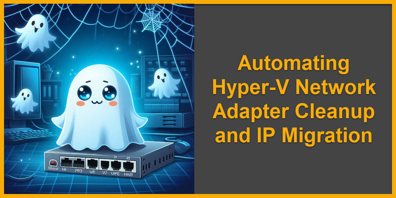Automating Hyper-V Network Adapter Cleanup and IP Migration