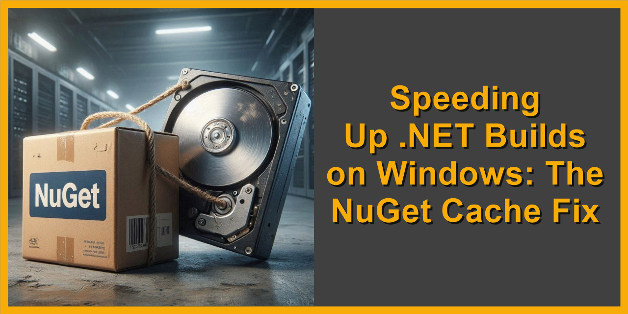 Speeding Up .NET Builds on Windows: The NuGet Cache Fix