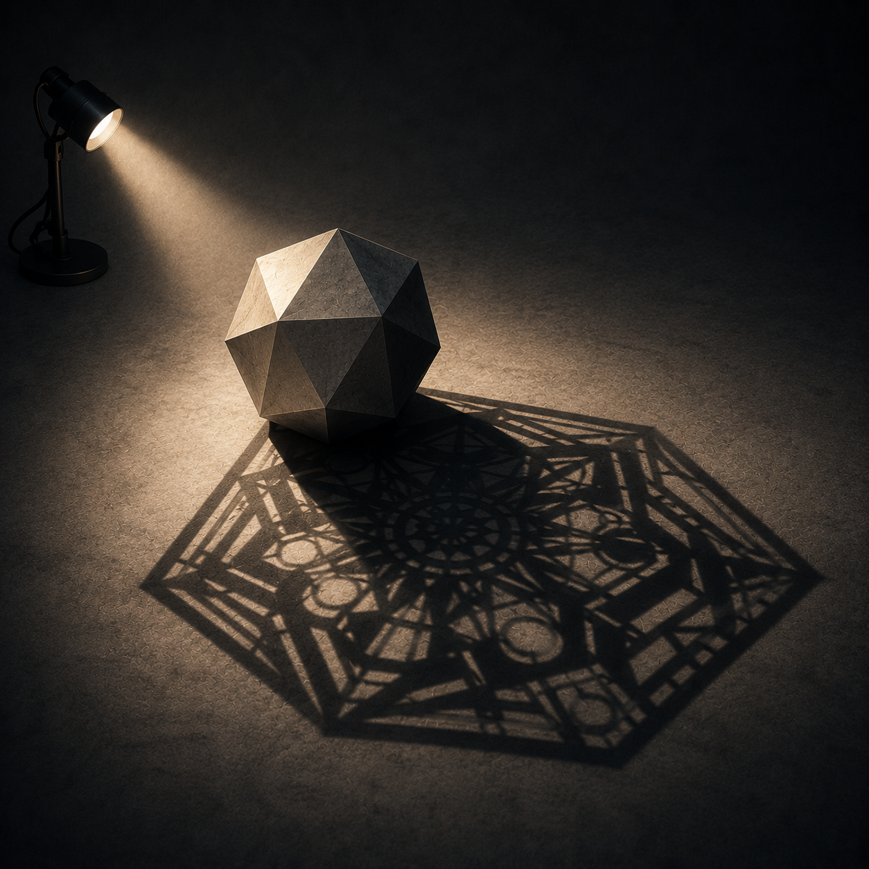 shadow theory - high-constrast detailed shadow